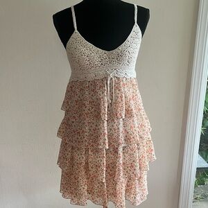 Floral Tiered  Dress